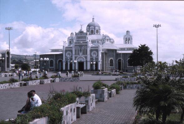 The beautiful church of Cartago, 20km south of San Jose